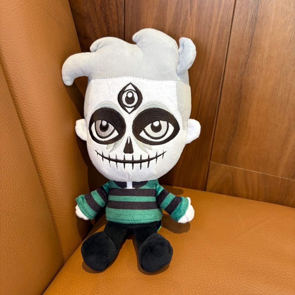 Makeship Goth Jake Munro Striped Shirt Plush Doll
